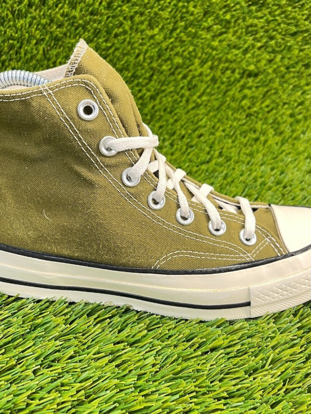 Converse CT All Star 70 Hi Womens Size 6 Green White Athletic Shoes Sneakers